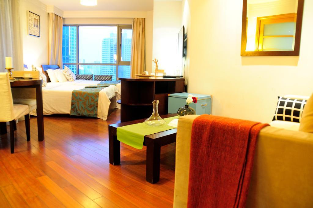 I Shangju Service Apartment Şanghay Dış mekan fotoğraf