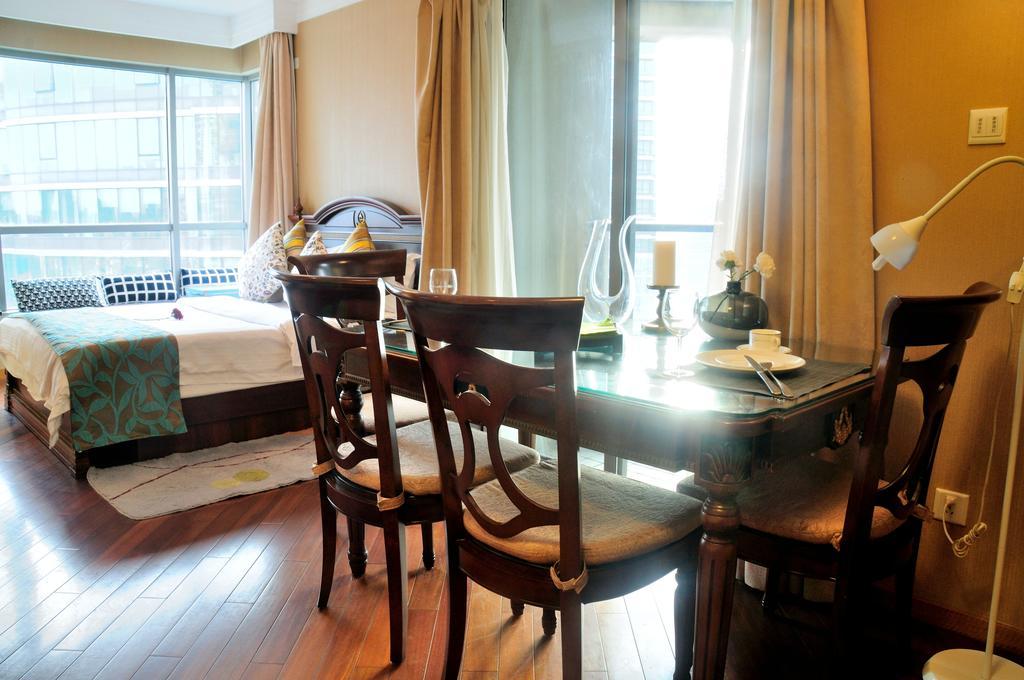 I Shangju Service Apartment Şanghay Dış mekan fotoğraf
