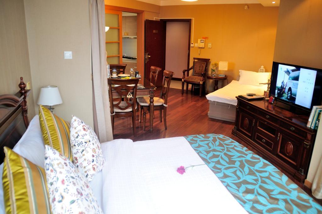 I Shangju Service Apartment Şanghay Dış mekan fotoğraf