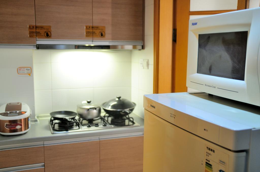 I Shangju Service Apartment Şanghay Dış mekan fotoğraf