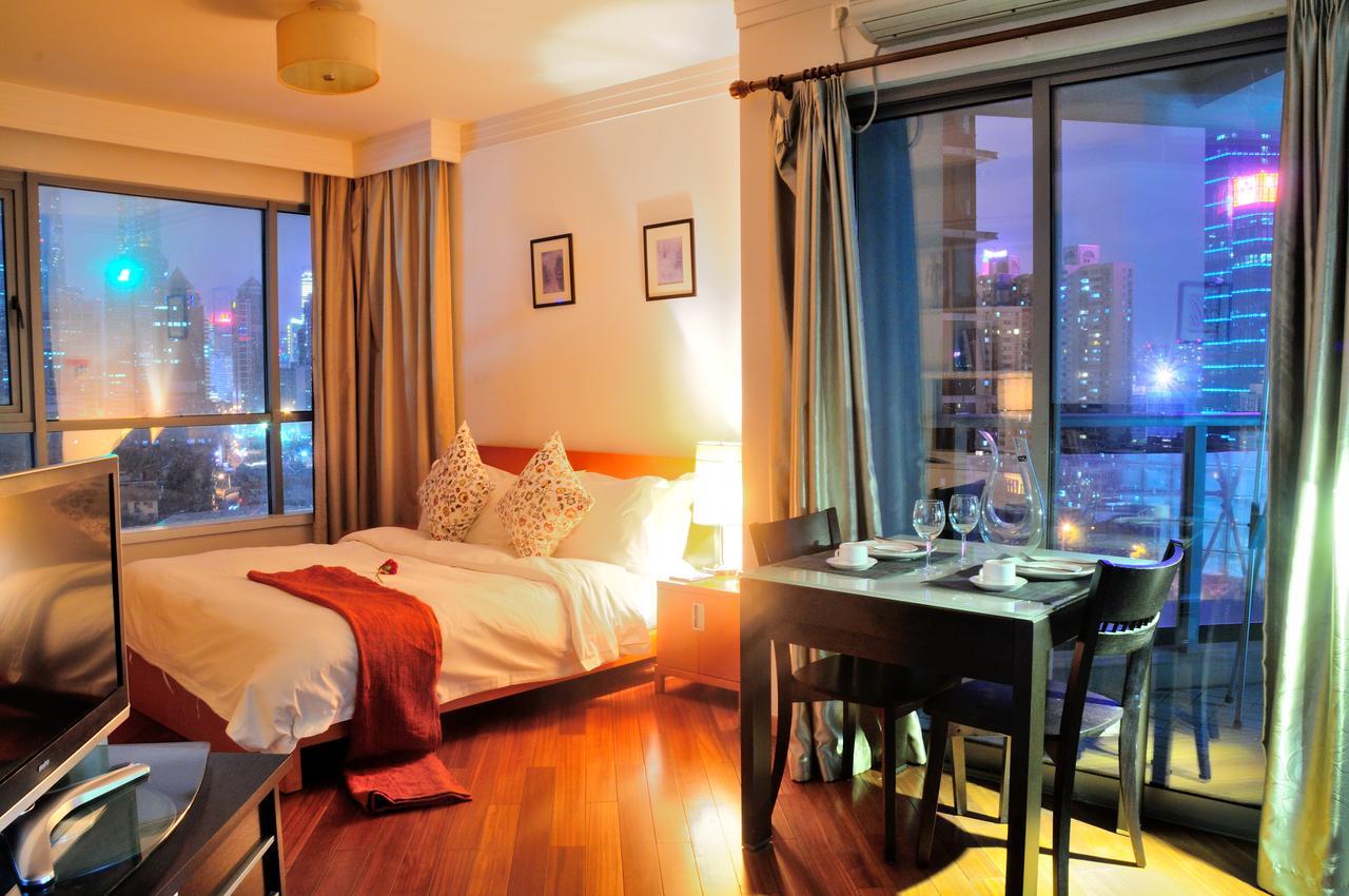 I Shangju Service Apartment Şanghay Dış mekan fotoğraf